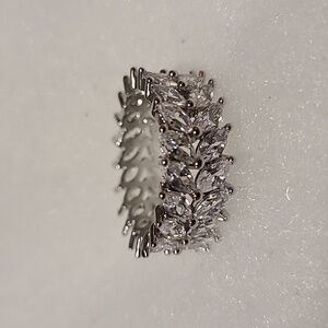 CZ Size 8 Wedding Ring